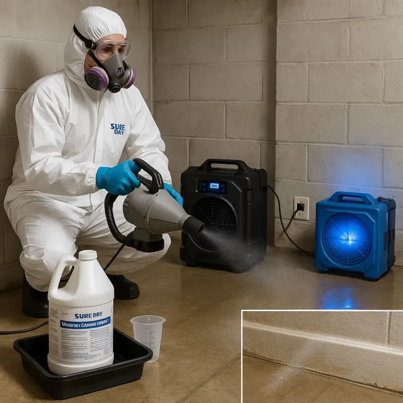 Sanitization and Odor Removal process in Upper Lake, CA
